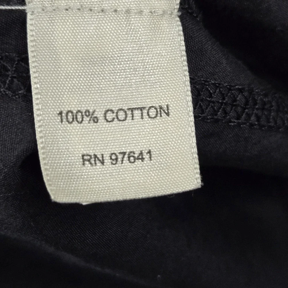 J. Jill Women Pants 14 Black Capri Casual Zipper‎ 25